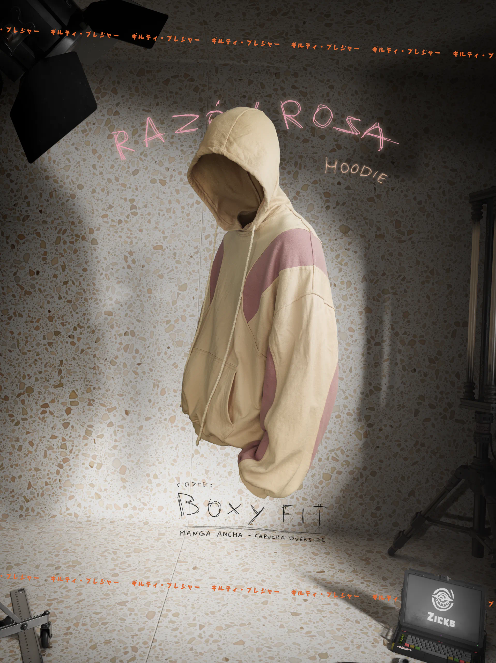 Hoodie Razón Rosa (Muestra): imagen 6