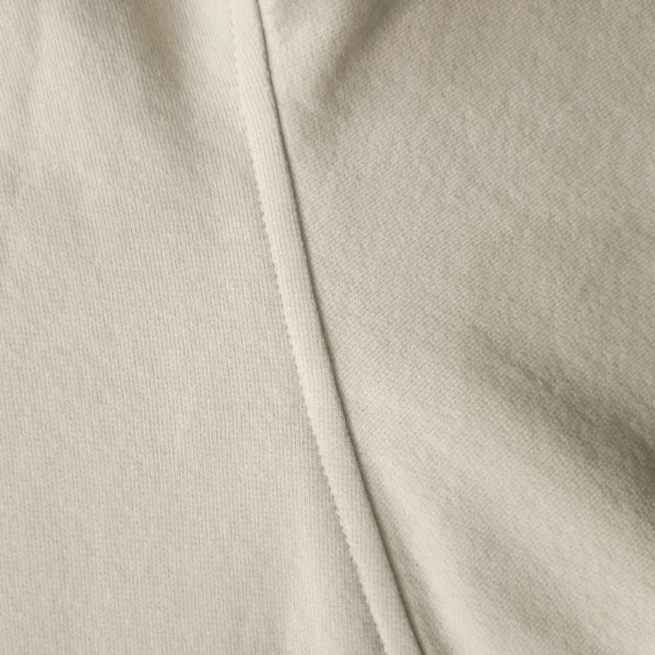 polera basica beige claro textura