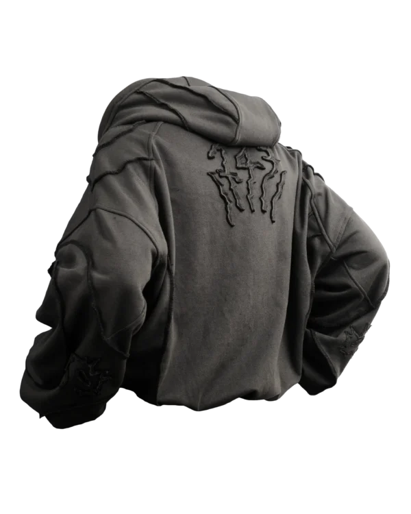 hoodie rara costuras exteriores polera zicks