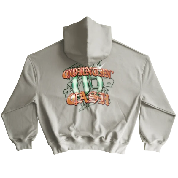 polera básica beige claro con diseño