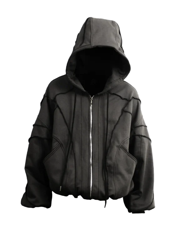 hoodie rara costuras exteriores polera zicks