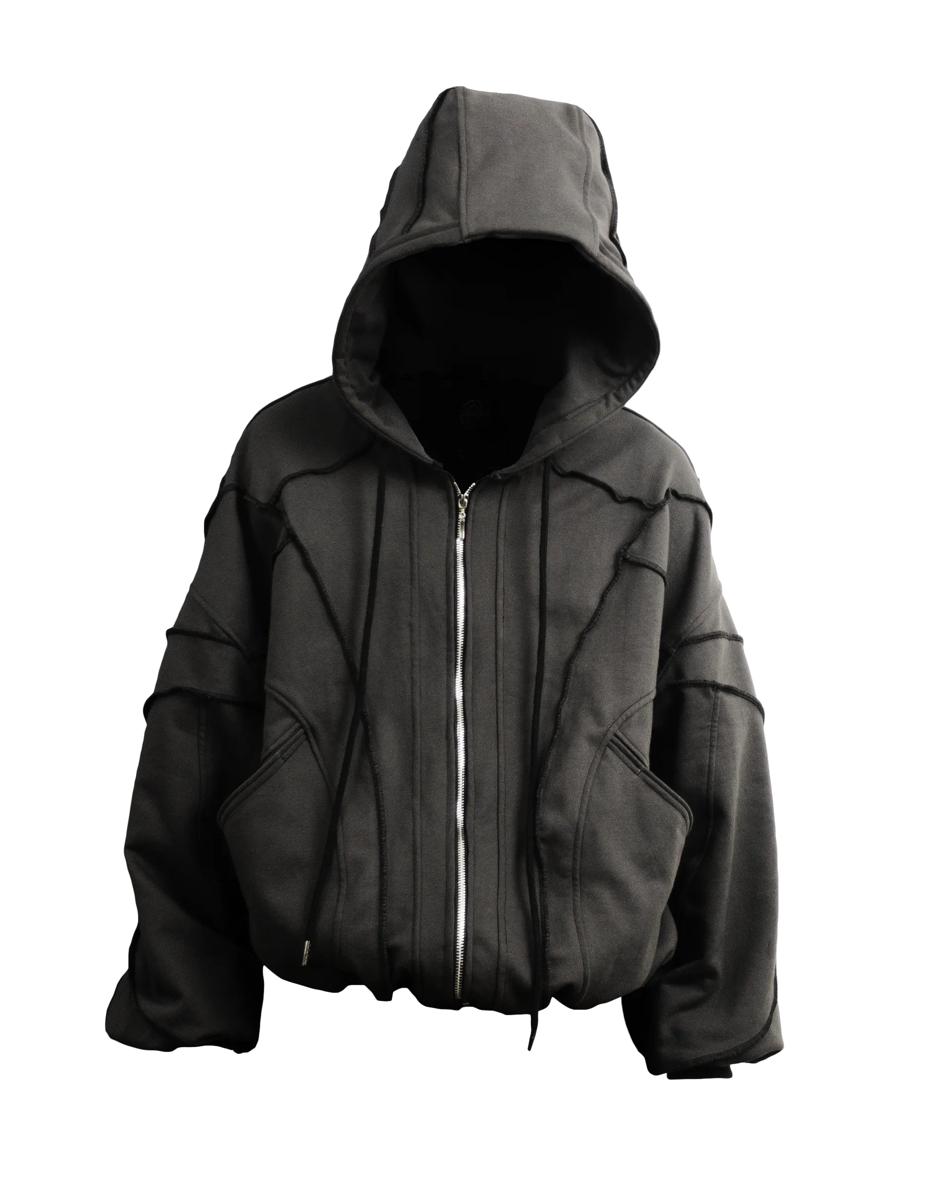 hoodie rara costuras exteriores polera zicks