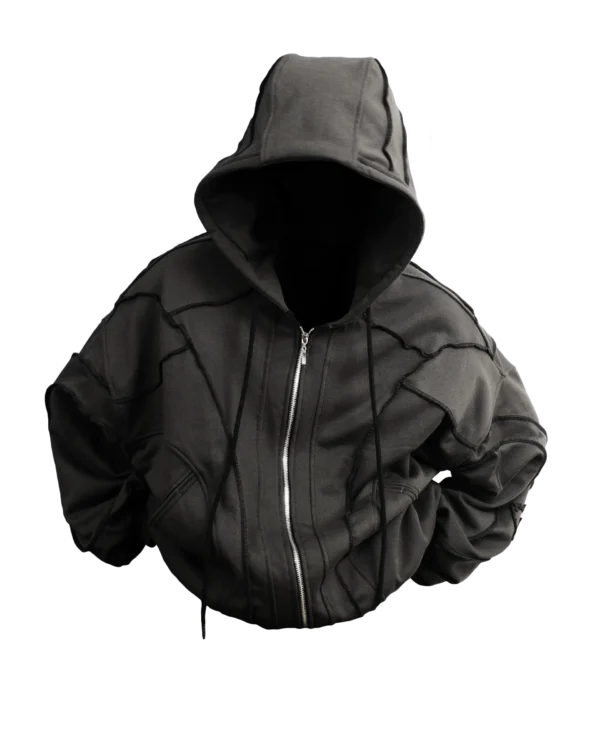 hoodie rara costuras exteriores polera zicks