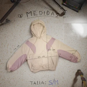 pink shit hoodie medidas