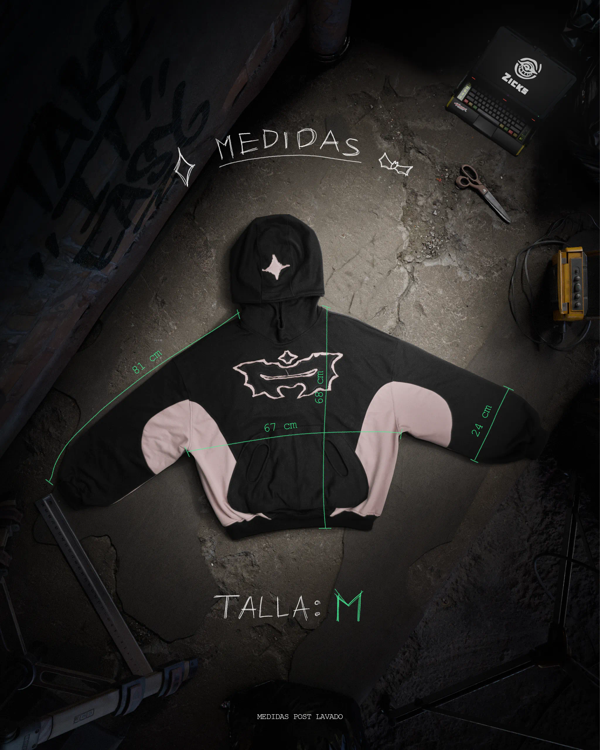 Hoodie Night Pink: imagen 6